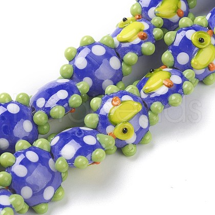 Handmade Lampwork Beads X1-LAMP-J092-01D-1
