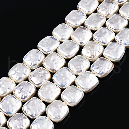 ABS Plastic Imitation Pearl Beads Strands KY-N015-02-A05-1