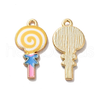 Alloy Enamel Pendants ENAM-D043-12G-05-1