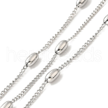 Tarnish Resistant 304 Stainless Steel Link Chain STAS-C079-22B-1