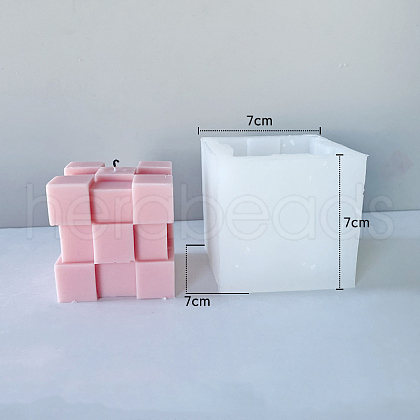 DIY Luban Lock Puzzle Candle Food Grade Silicone Molds CAND-PW0008-29L-1