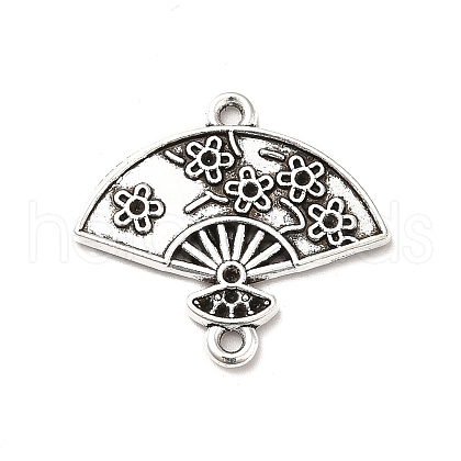 Tibetan Style Alloy Connector Charms PALLOY-M198-29AS-1