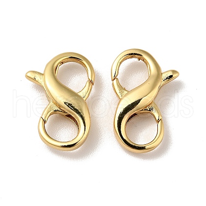 Brass Lobster Claw Clasps KK-J301-24G-1