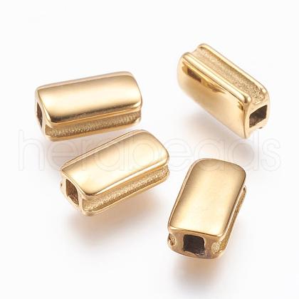 304 Stainless Steel Beads STAS-E130-01G-1