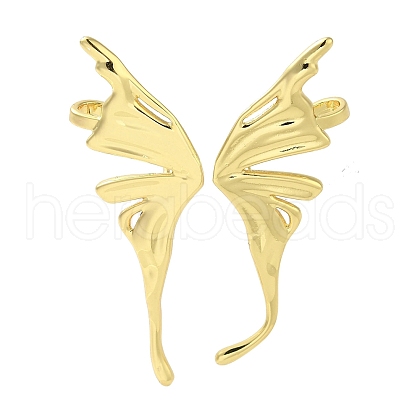 Teardrop Brass Stud Earrings EJEW-R162-11G-1