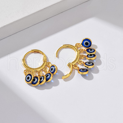 Fashionable Evil Eye Pendant Earrings for Women NL2443-2-1