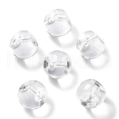 Acrylic Beads X-OACR-U005-08B-1