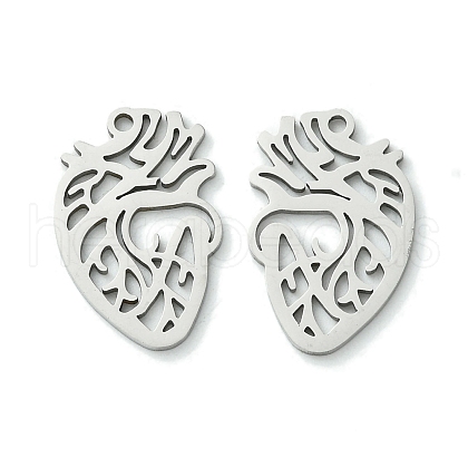Non-Tarnish 201 Stainless Steel Pendants STAS-U003-22P-1