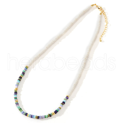Rainbow Shell Beaded Necklace Versatile Collarbone Jewelry Accessory JY7832-4-1