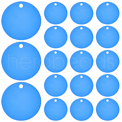 SOFPLATE 25Pcs Aluminum Pendants FIND-SP0002-68A-01-1