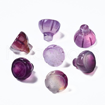 Natural Chalcedony Charms G-N336-004-A03-1