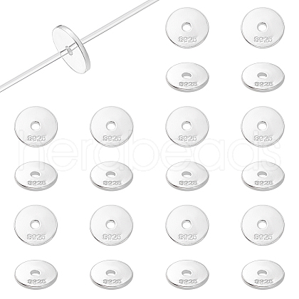   20Pcs 925 Sterling Silver Spacer Beads FIND-PH0021-65-1