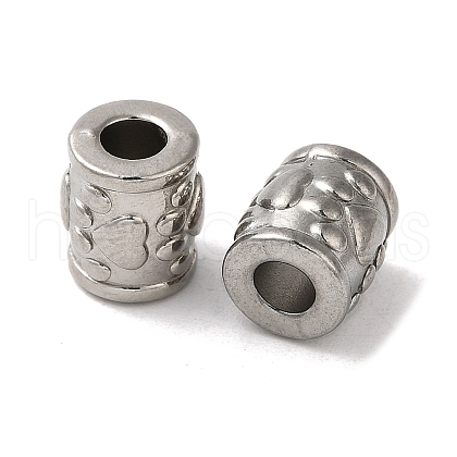 Tarnish Resistant 304 Stainless Steel Beads STAS-I203-42P-1