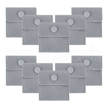  12Pcs Square Velvet Jewelry Bags TP-NB0001-59A-1