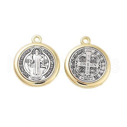 Tibetan Style Alloy Pendants FIND-M040-01B-1