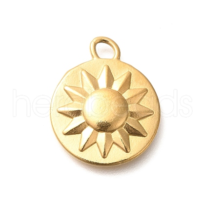 Ion Plating(IP) 304 Stainless Steel Pendants STAS-I321-15G-1
