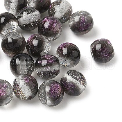 Two Tone Resin Beads RESI-Q025-02B-E-1