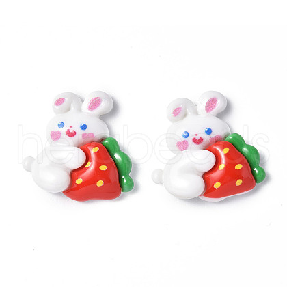 Opaque Resin Cabochons CRES-P023-06D-1