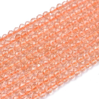 Glass Beads Strands G-K185-16T-1