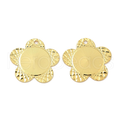 Rack Plating Brass Pendants KK-G515-52G-1