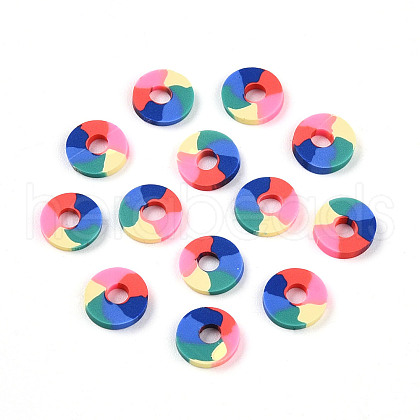 Handmade Polymer Clay Beads CLAY-N012-01F-1