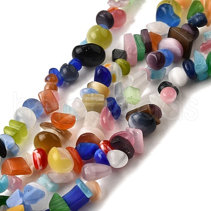 Cat Eye Beads Strands CE-A002-01D-1