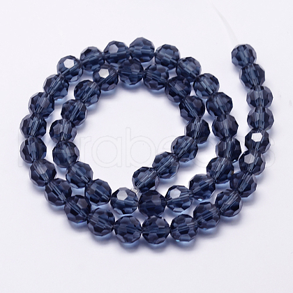 Imitation Austrian Crystal Bead Strands G-M181-4mm-20A-1