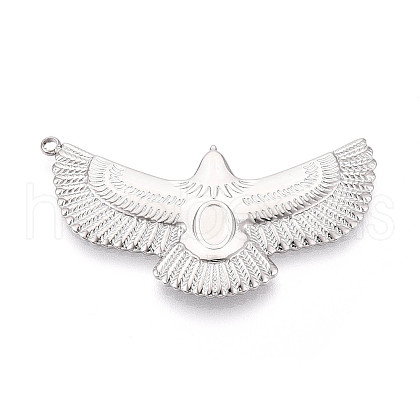 304 Stainless Steel Pendants STAS-T065-91P-1