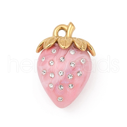 304 Stainless Steel Pendants STAS-C121-10G-03-1