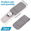 GOMAKERER 2Pcs Rectangle PU Imitation Leather Single Watch Storage Bag AJEW-GO0001-85B-2