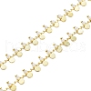 3.28 Feet Handmade Faceted Glass Beaded Chains X-CHC-P007-C17-3