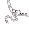 Non-Tarnish Sun & Moon & Star Pendant Necklaces NJEW-JN04535-4