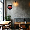 MDF Printed Wall Clock HJEW-WH0058-030-7