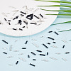 GOMAKERER 1692Pcs 8 Styles Glass Twisted Bugle Beads SEED-GO0001-05A-4