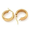202 Stainless Steel Hoop Earrings EJEW-H003-38G-02-2