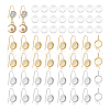 Unicraftale 32Pcs 2 Colors 304 Stainless Steel Earring Hooks STAS-UN0056-81-1