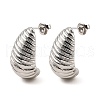 304 Stainless Steel Stud Earrings for Women EJEW-G358-05P-1