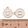 Golden Plated Alloy Charms X-ENAM-S118-01U-3