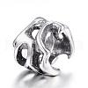 316 Surgical Stainless Steel European Beads STAS-G106-28AS-2