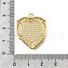 Flower Alloy Enamel Pendants ENAM-K076-07D-G-3