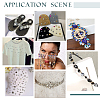   198Pcs 9 Style Sew on Rhinestone DIY-PH0008-64-7