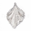 Non-Tarnish 304 Stainless Steel Bigs Pendants STAS-B031-15P-2