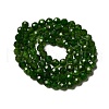 Natural Green Diopside Beads Strands G-NH0046-A01-03-3