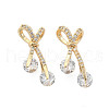 Brass Micro Pave Cubic Zirconia Pendants KK-H071-02B-G-1