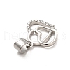304 Stainless Steel Pendants STAS-K243-25P-3