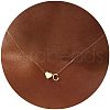 Simple Style Adjustable 316L Surgical Stainless Steel Heart and Initial Pendant Necklaces for Women WG95AEF-03-1