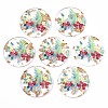 Transparent Epoxy Resin Pendants KY-S163-138-2