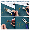 SUNNYCLUE 2Pcs 2 Style Jewelry Pliers Kit PT-SC0001-58-4