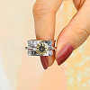 Sunflower Zinc Alloy Finger Rings FS-WGCE082-04-2