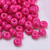Baking Paint Glass Seed Beads SEED-Q025-4mm-M19-2